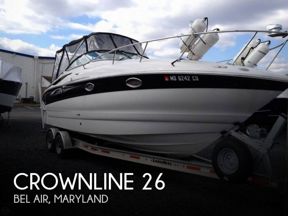 2006 Crownline 26 Power boat for Sale in Bel Air, MD